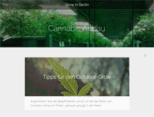 Tablet Screenshot of grow-in-berlin.net